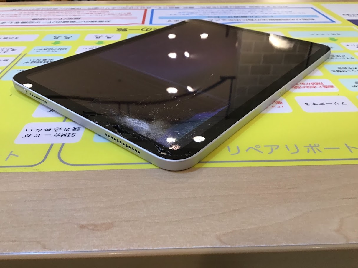 iPadAir1のバッテリー交換ならデータそのまま修理可能なスマホ修理工房秋津店へ！